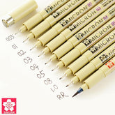 Estilografo Pigma Micron Sakura negro (por unidad) - Letters by Jess Shop